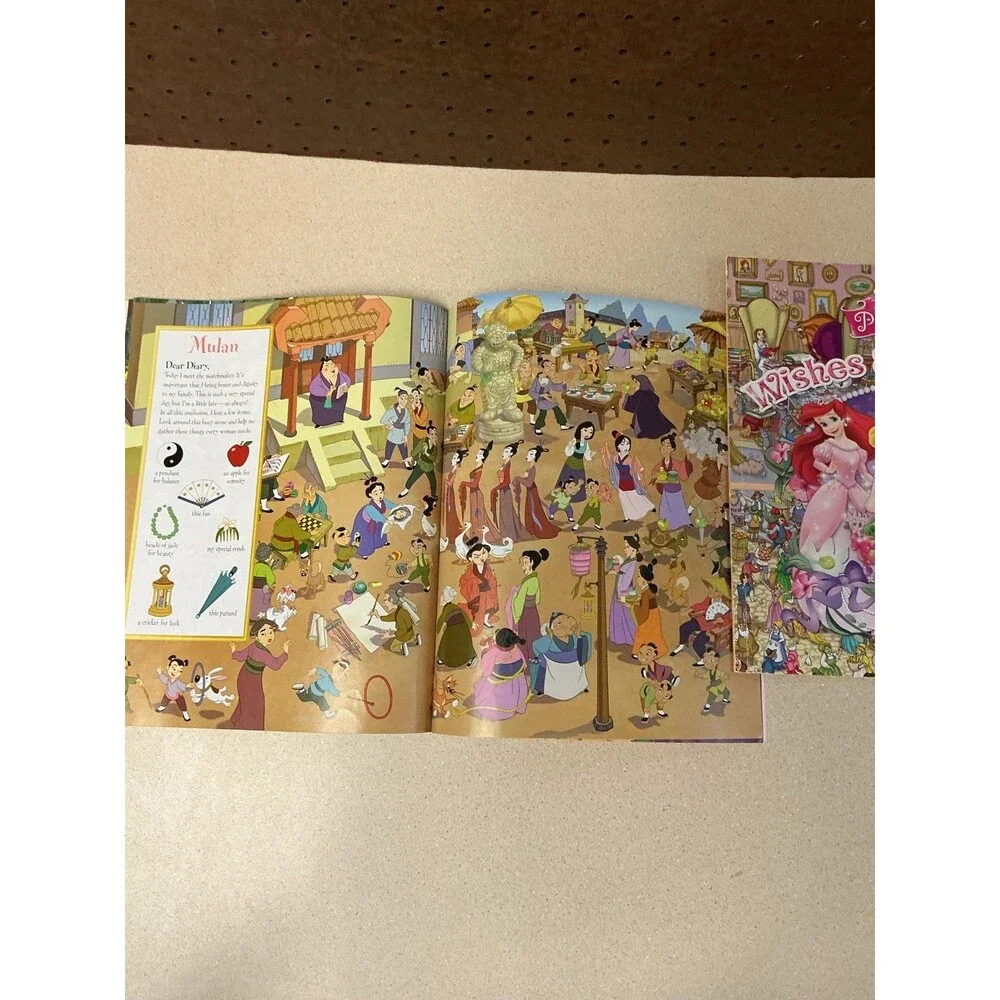 Disney Princess I Spy BookDisney Princess I Spy Books - Wishes & Dreams and More